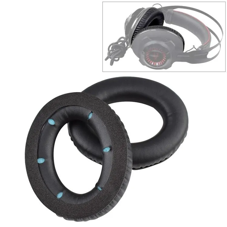 2-pack Soft Earphone Covers for Kingston Hyper x Cloud Revolver s