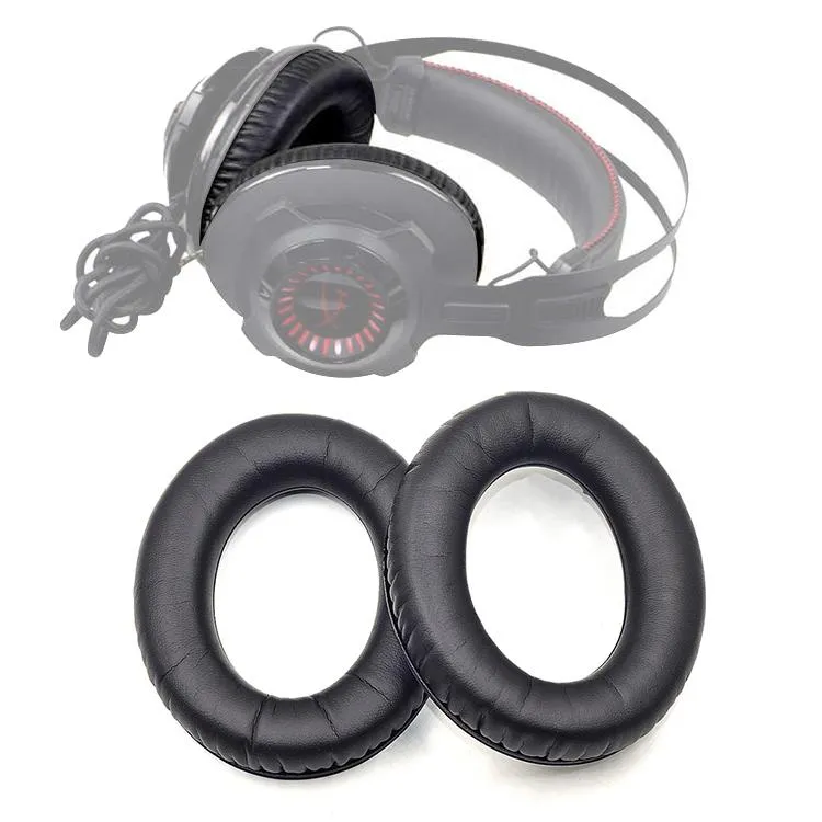 2-pack Soft Earphone Covers for Kingston Hyper x Cloud Revolver s