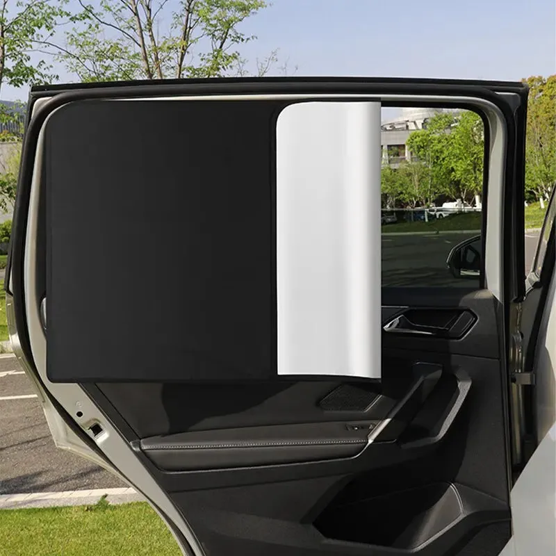 2 Piece Car Side Window Sun Shades Uv Protection