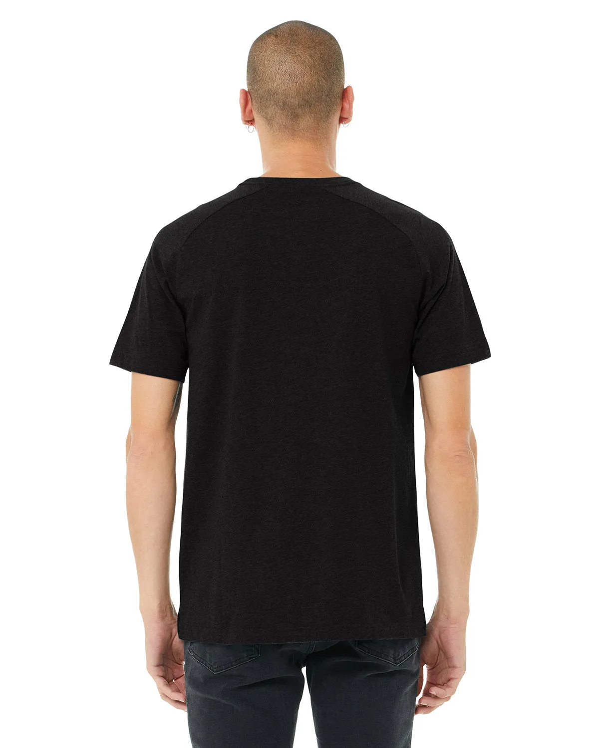 3201-Bella   Canvas-BLACK HEATHER