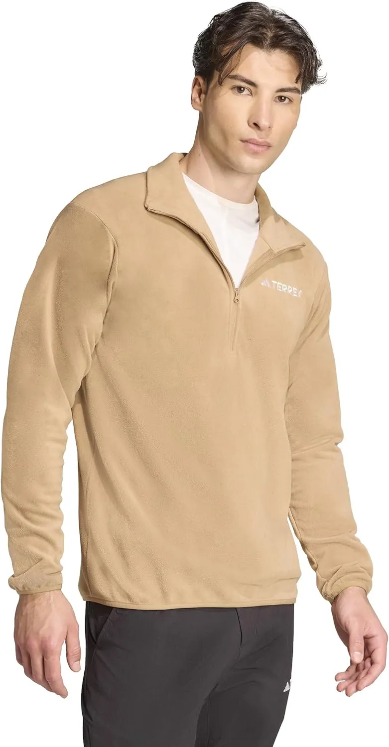 adidas Men's Terrex Multi Essentials Half-Zip Fleece Hiking Jacket