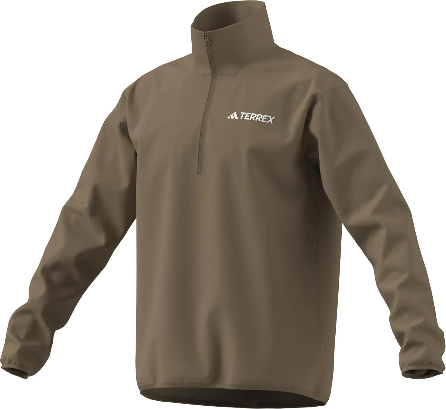 adidas Men's Terrex Multi Essentials Half-Zip Fleece Hiking Jacket