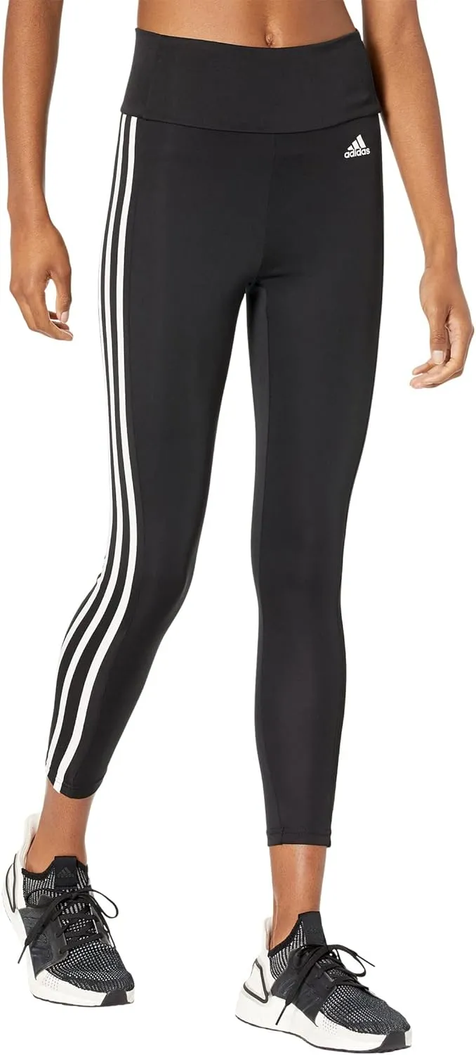 adidas Women's High Rise 3-Stripes 7/8 Tights
