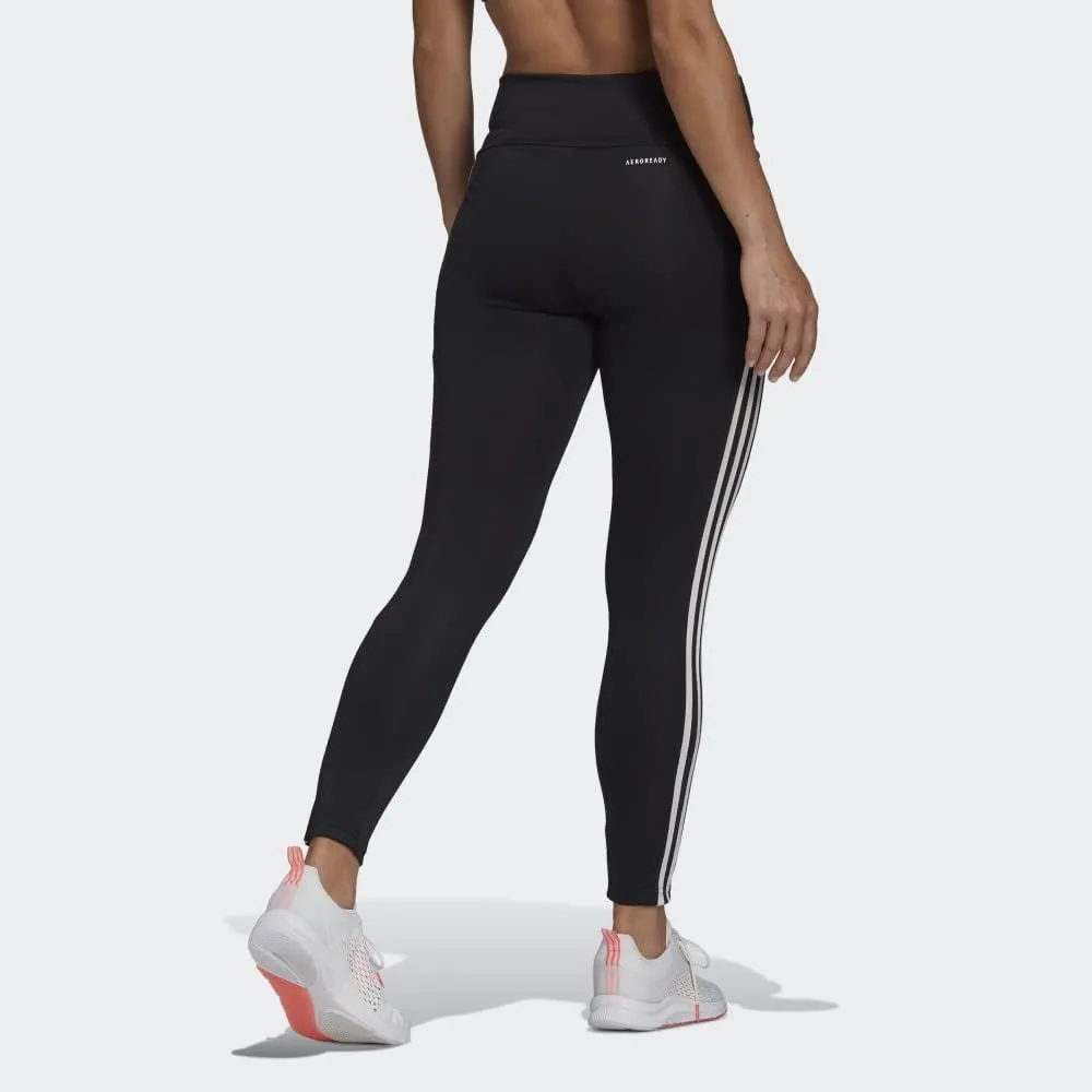 adidas Women's High Rise 3-Stripes 7/8 Tights