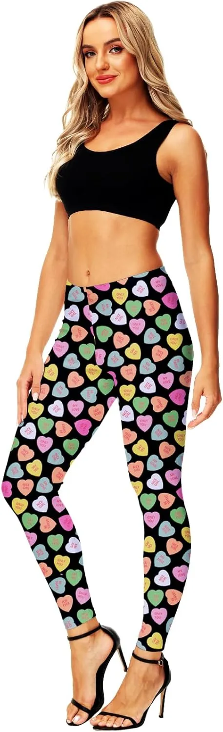 AOBUTE Womens Juneteenth Leggings LGBT Pride Legging Tights
