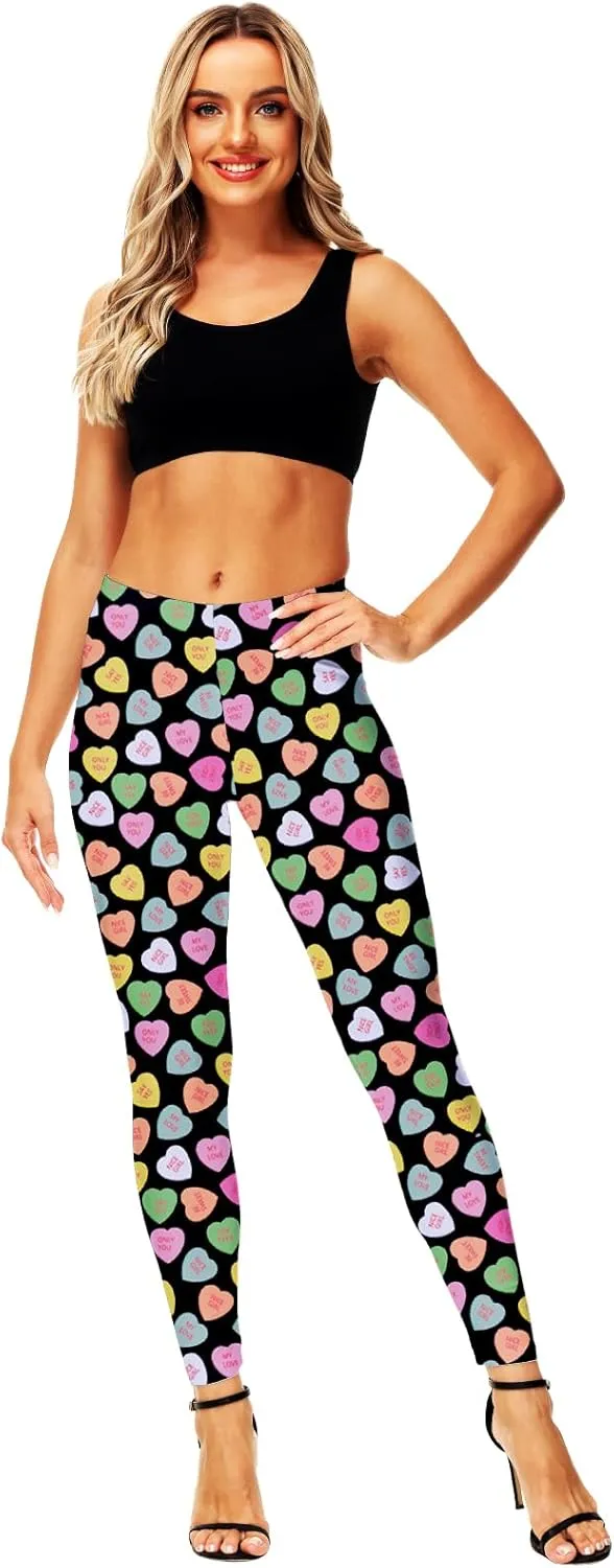 AOBUTE Womens Juneteenth Leggings LGBT Pride Legging Tights