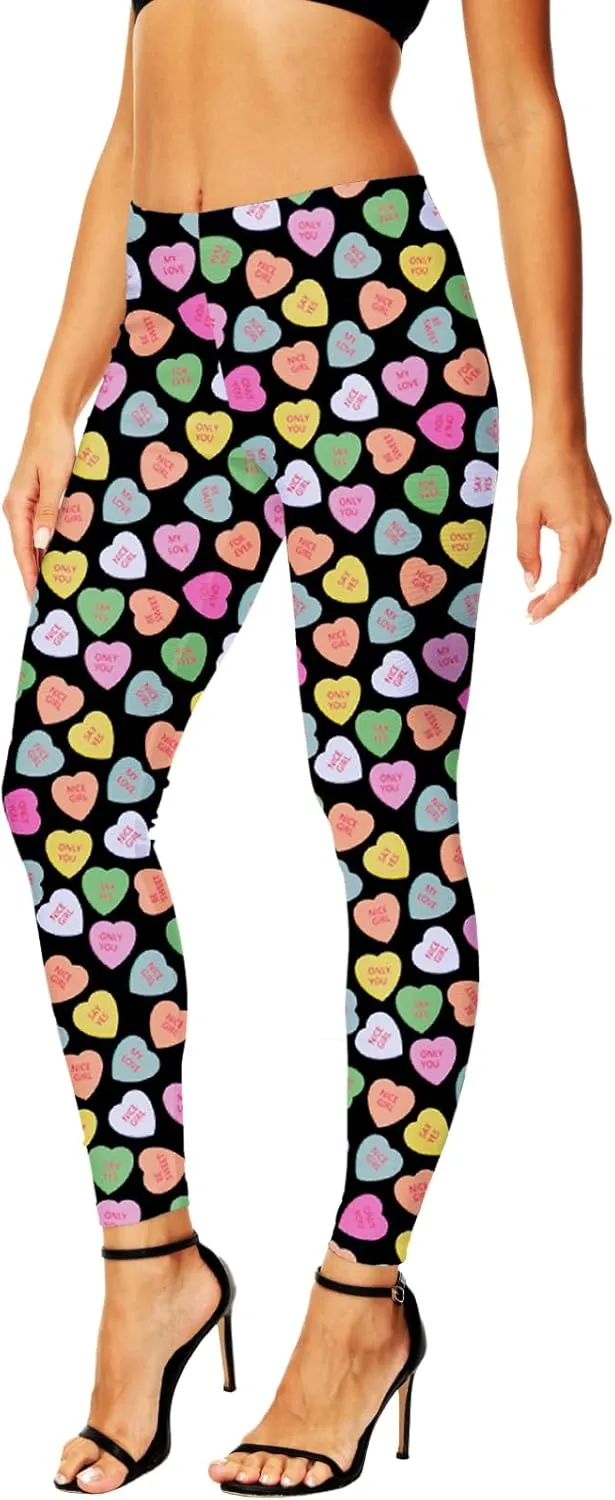 AOBUTE Womens Juneteenth Leggings LGBT Pride Legging Tights