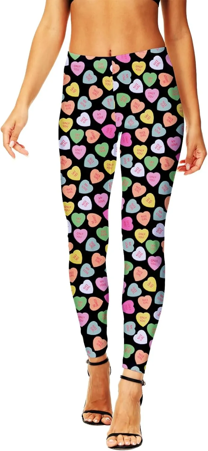 AOBUTE Womens Juneteenth Leggings LGBT Pride Legging Tights
