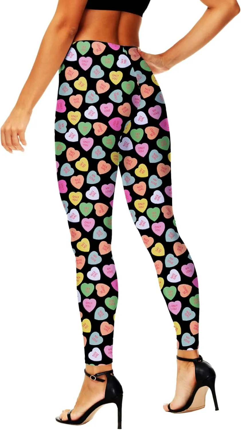 AOBUTE Womens Juneteenth Leggings LGBT Pride Legging Tights