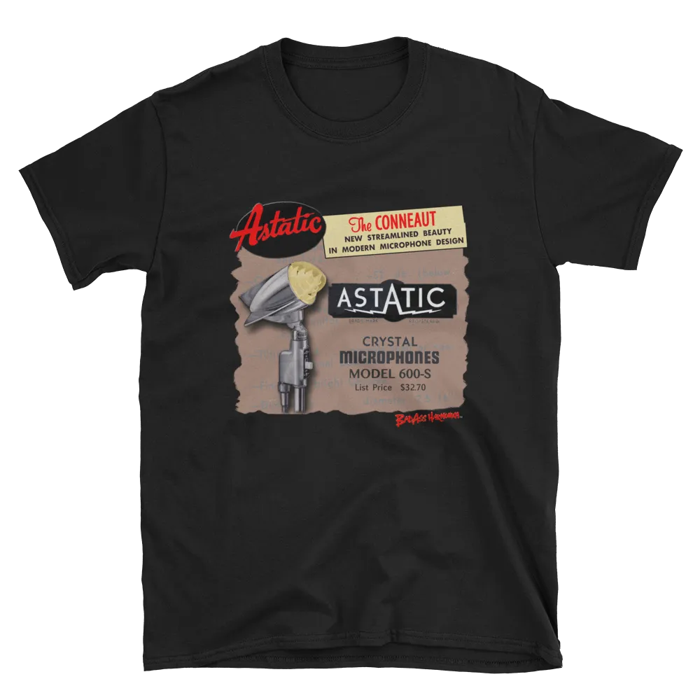 Astatic 600 Microphone T-shirt #2