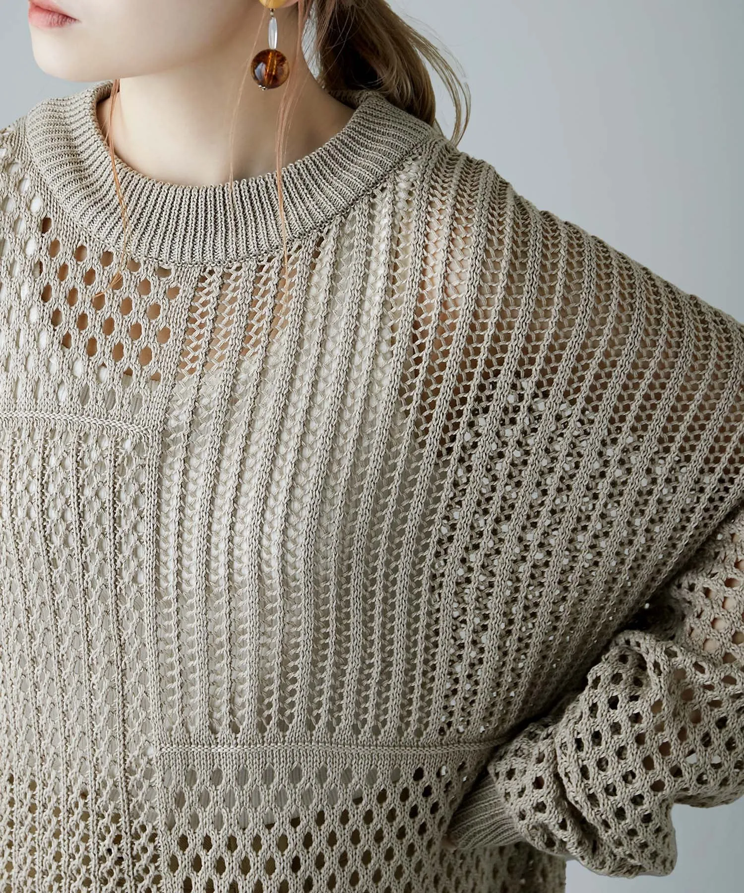 Blocking crochet knit