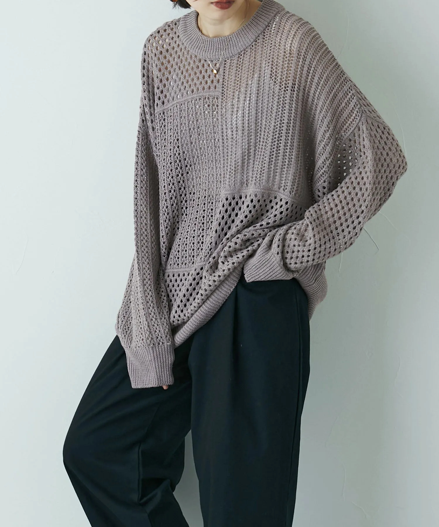 Blocking crochet knit