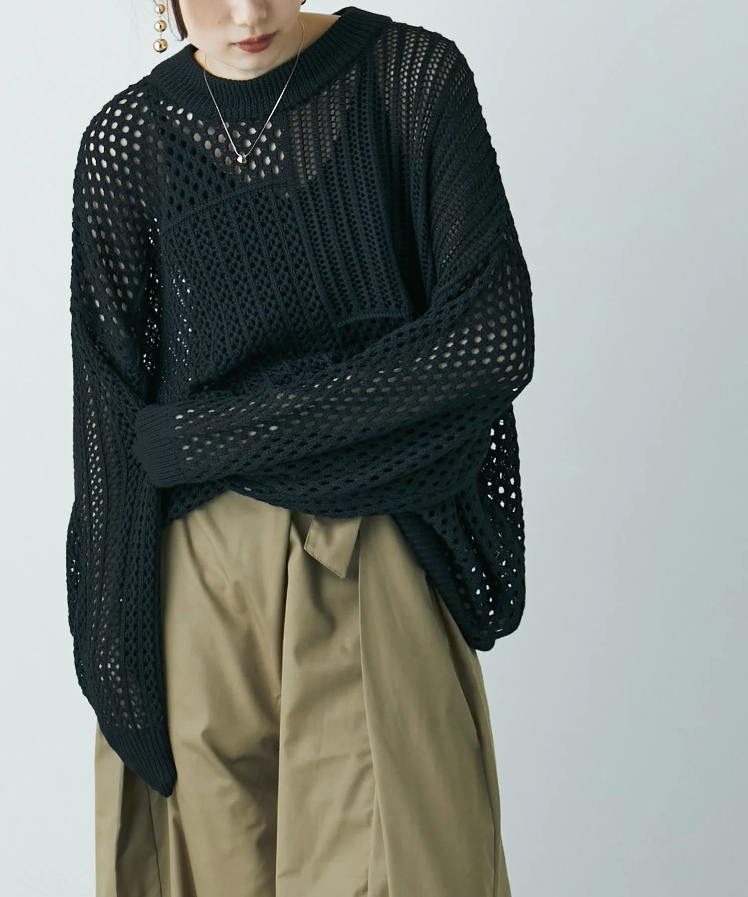 Blocking crochet knit