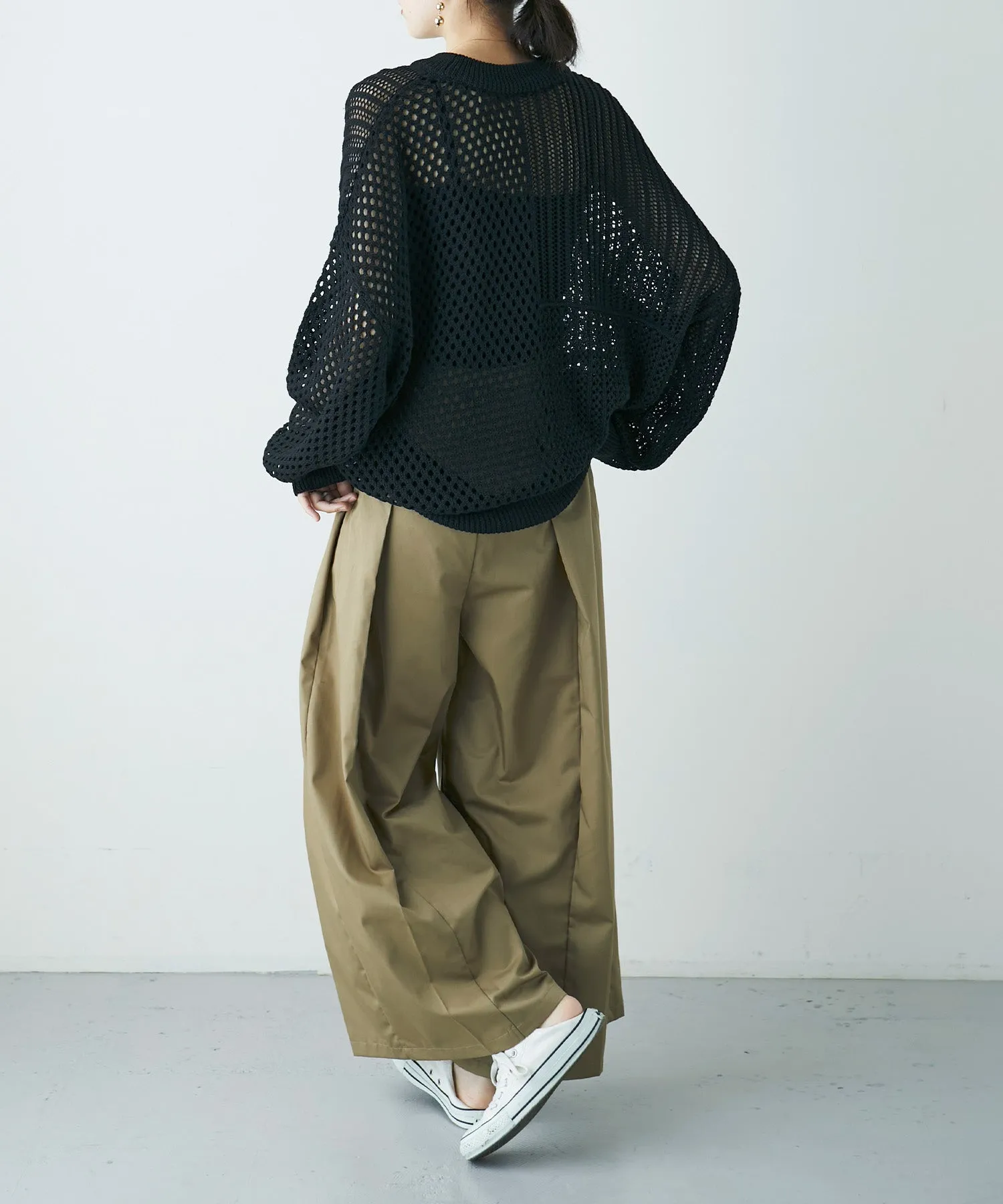 Blocking crochet knit