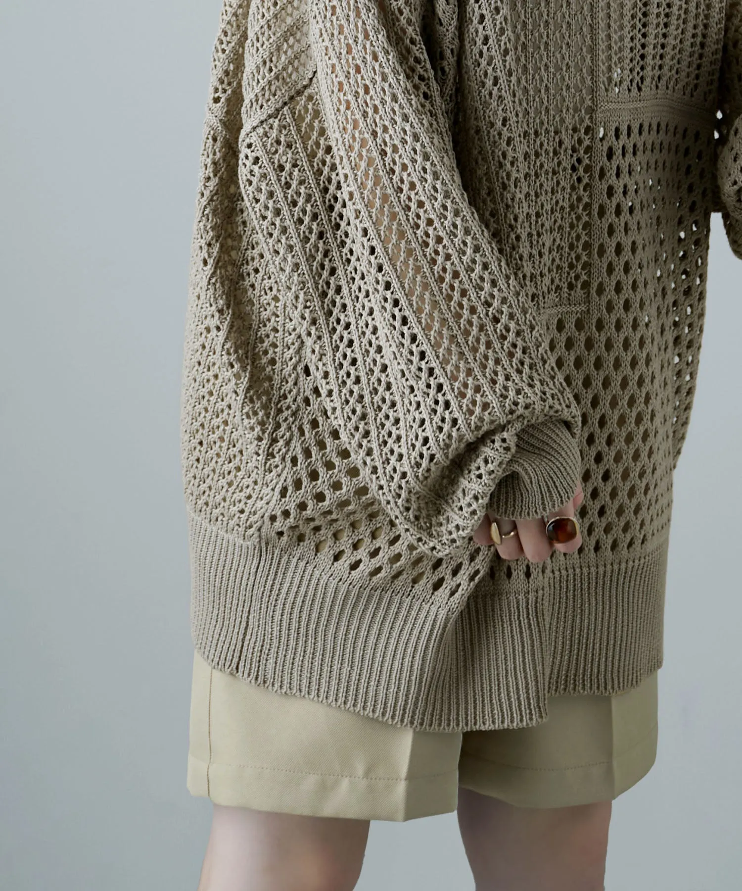Blocking crochet knit