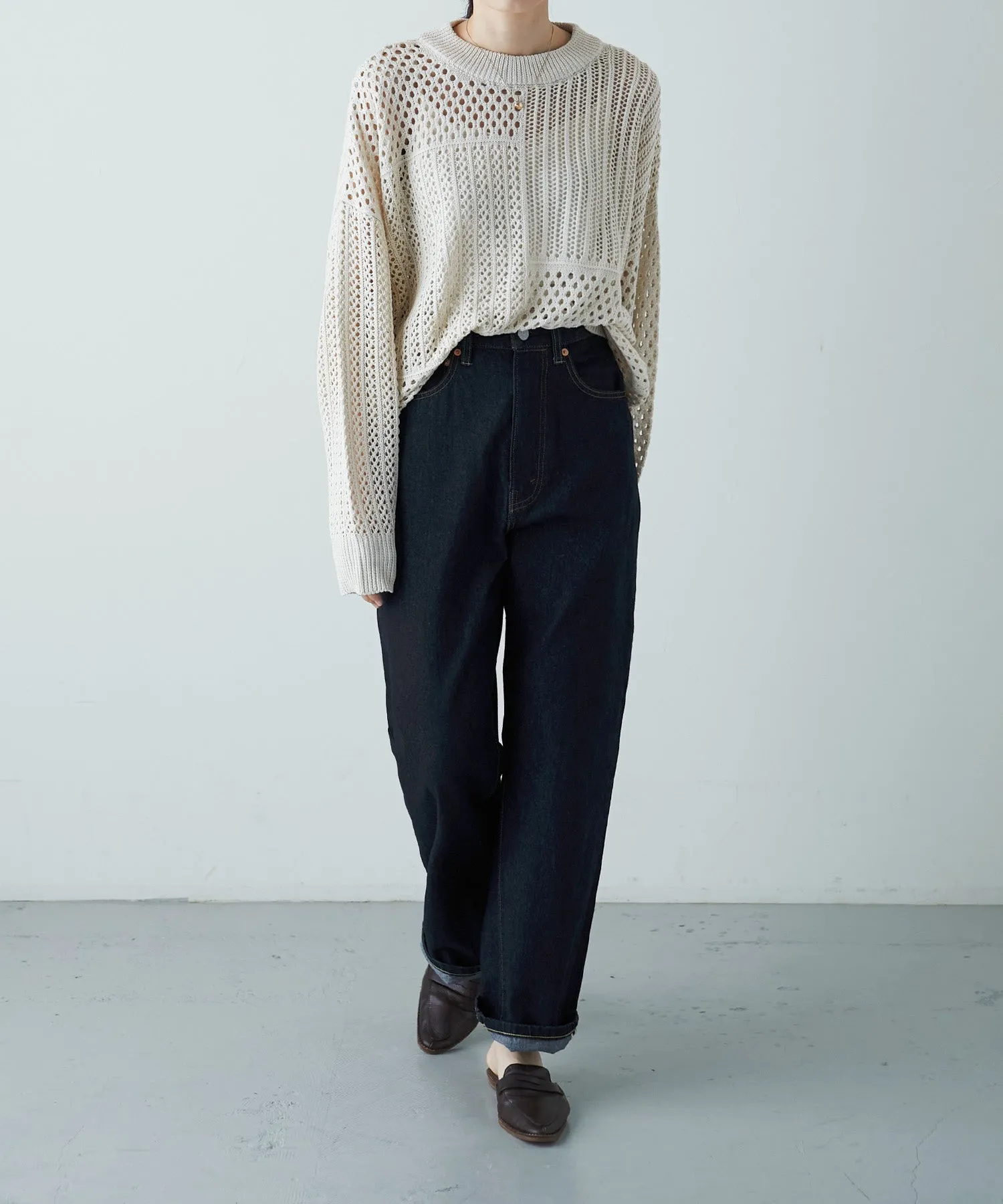 Blocking crochet knit