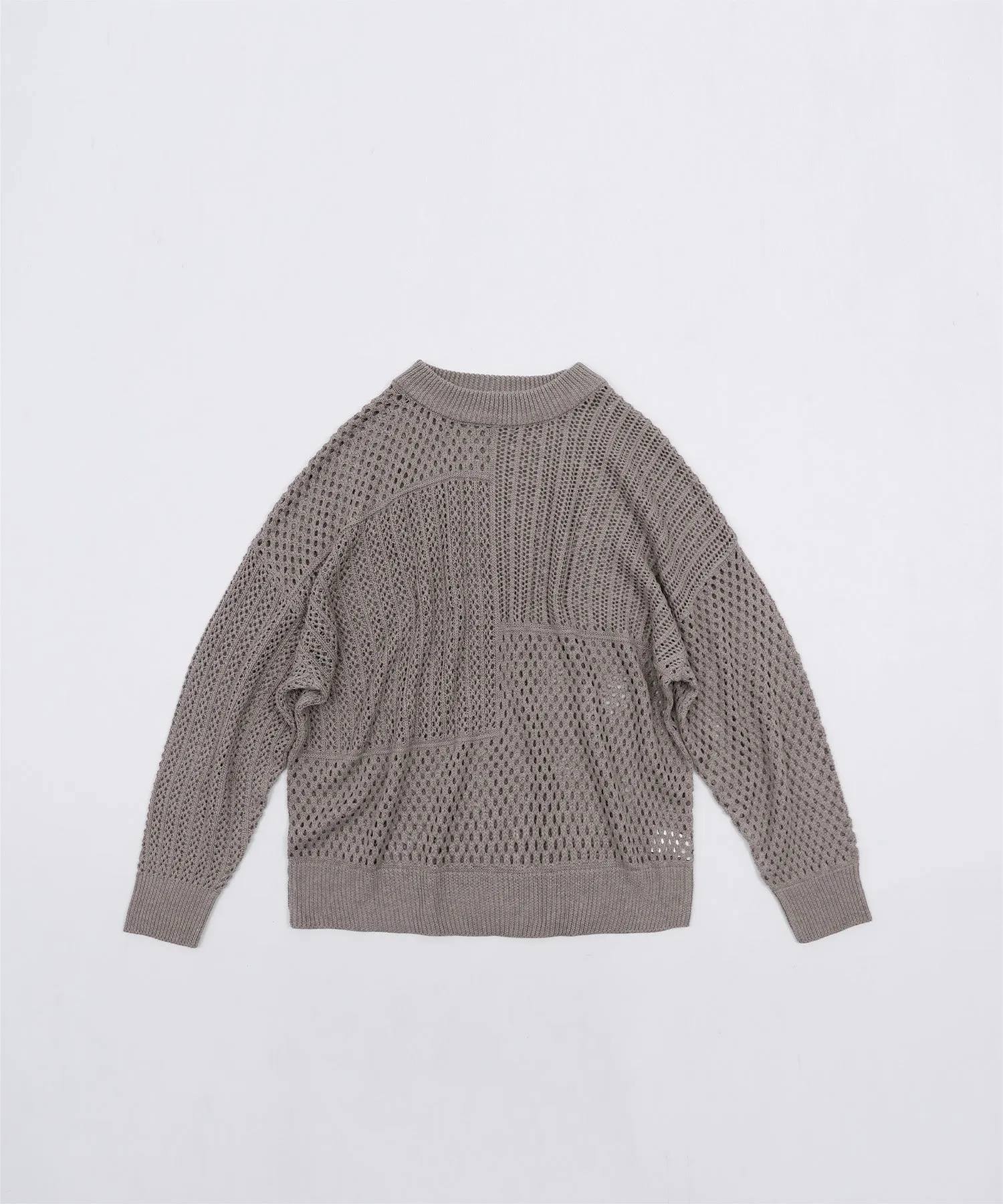 Blocking crochet knit