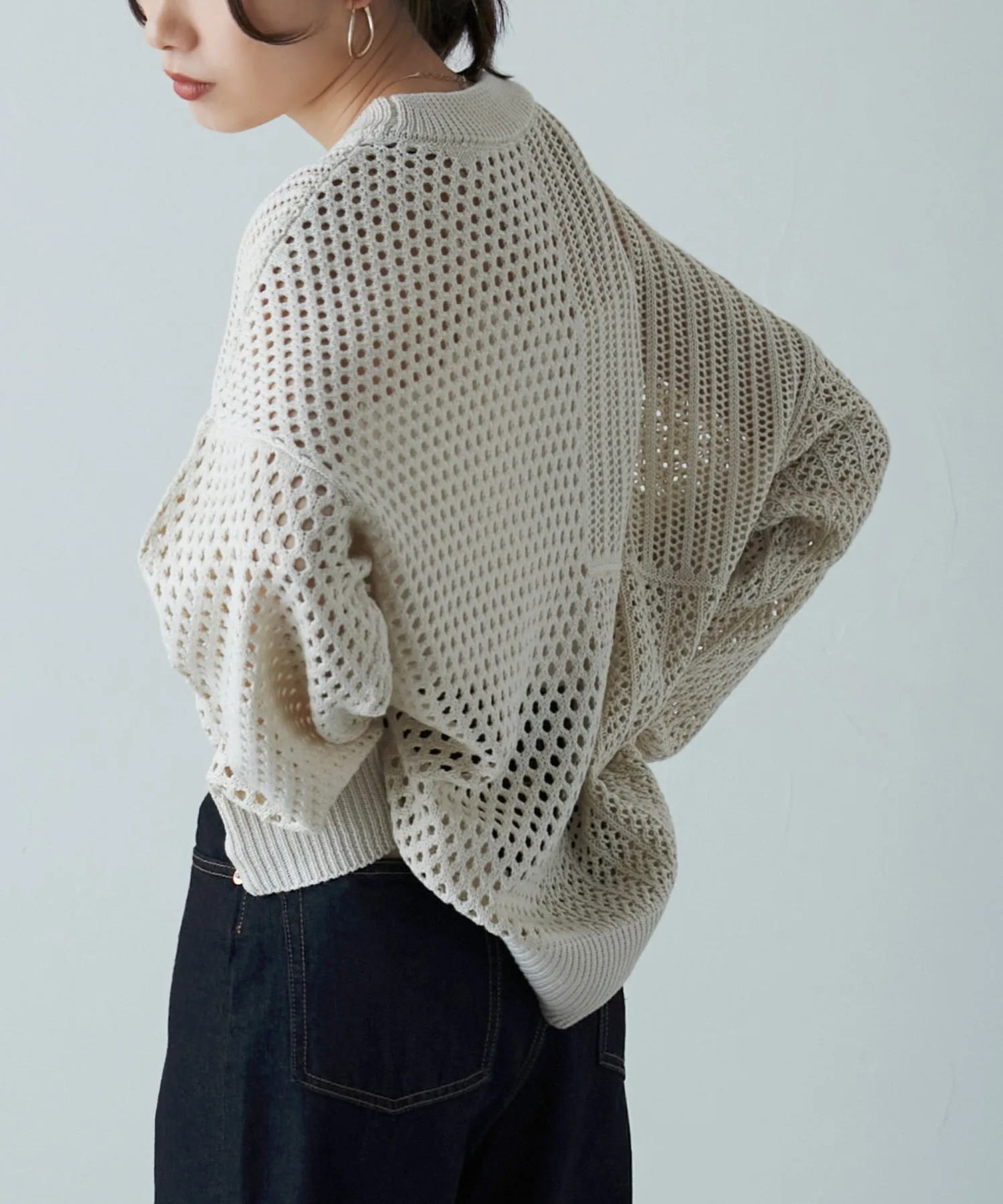 Blocking crochet knit
