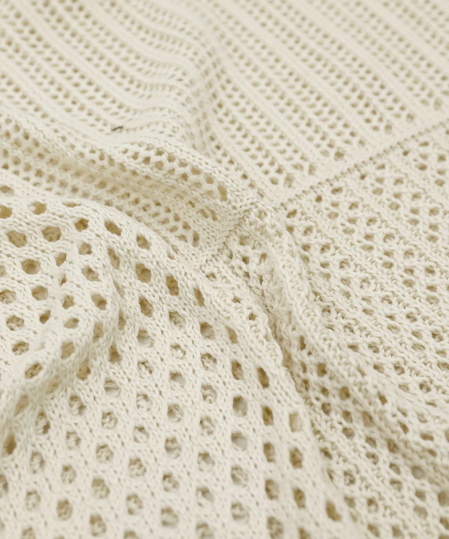Blocking crochet knit