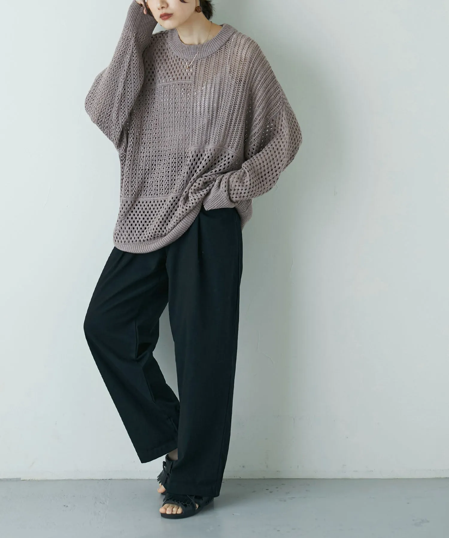 Blocking crochet knit