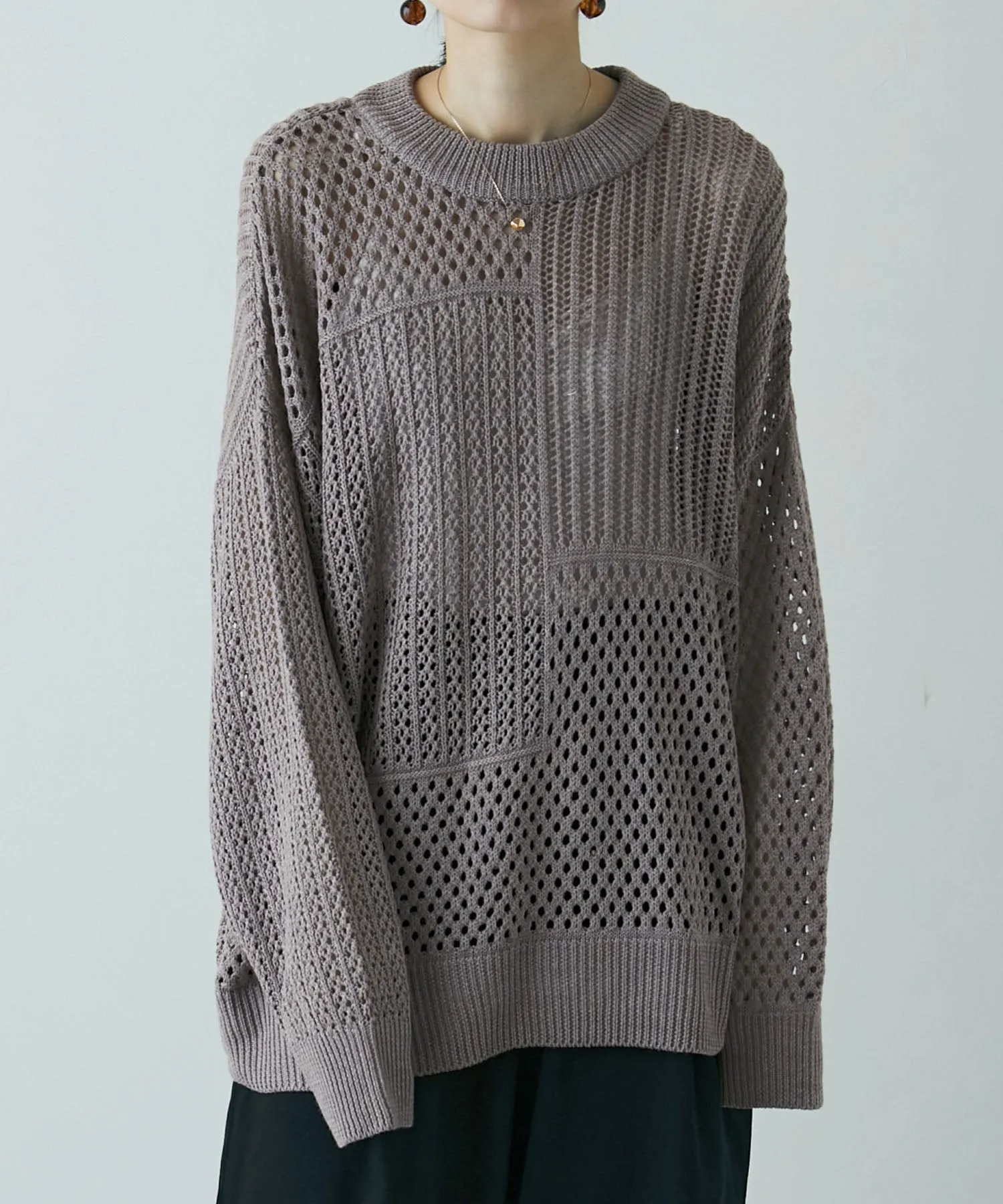 Blocking crochet knit