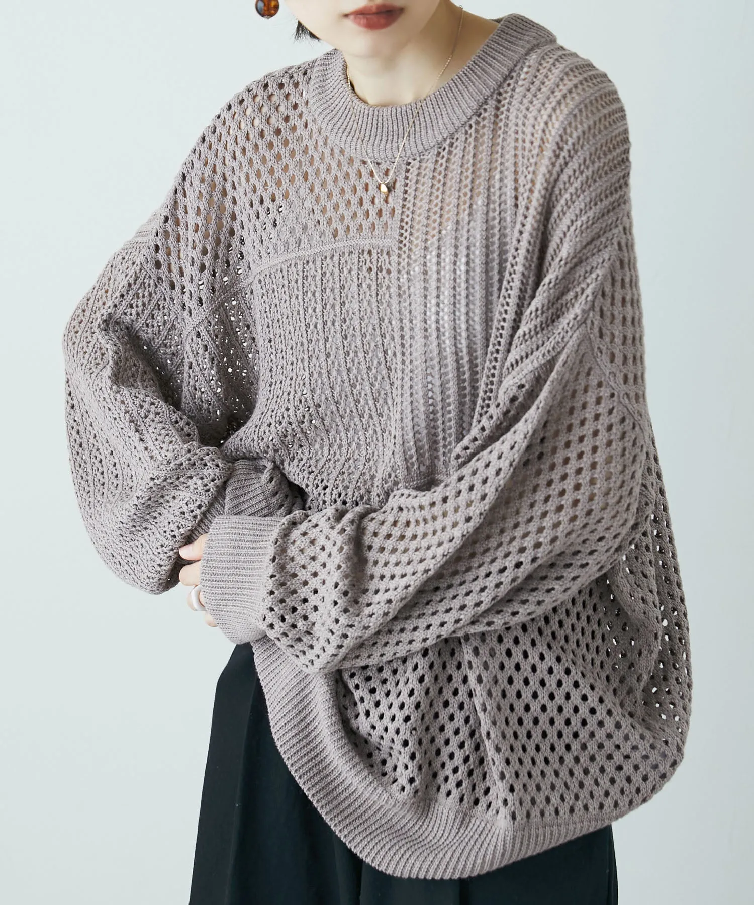 Blocking crochet knit