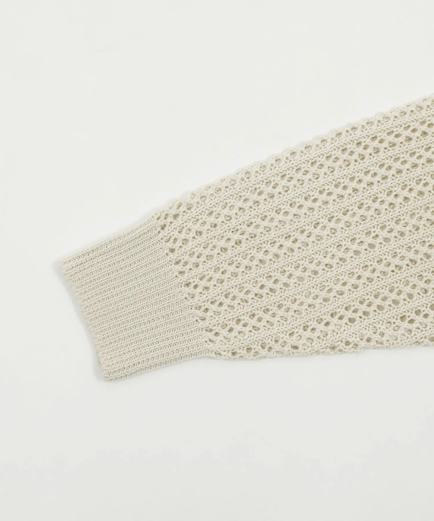 Blocking crochet knit