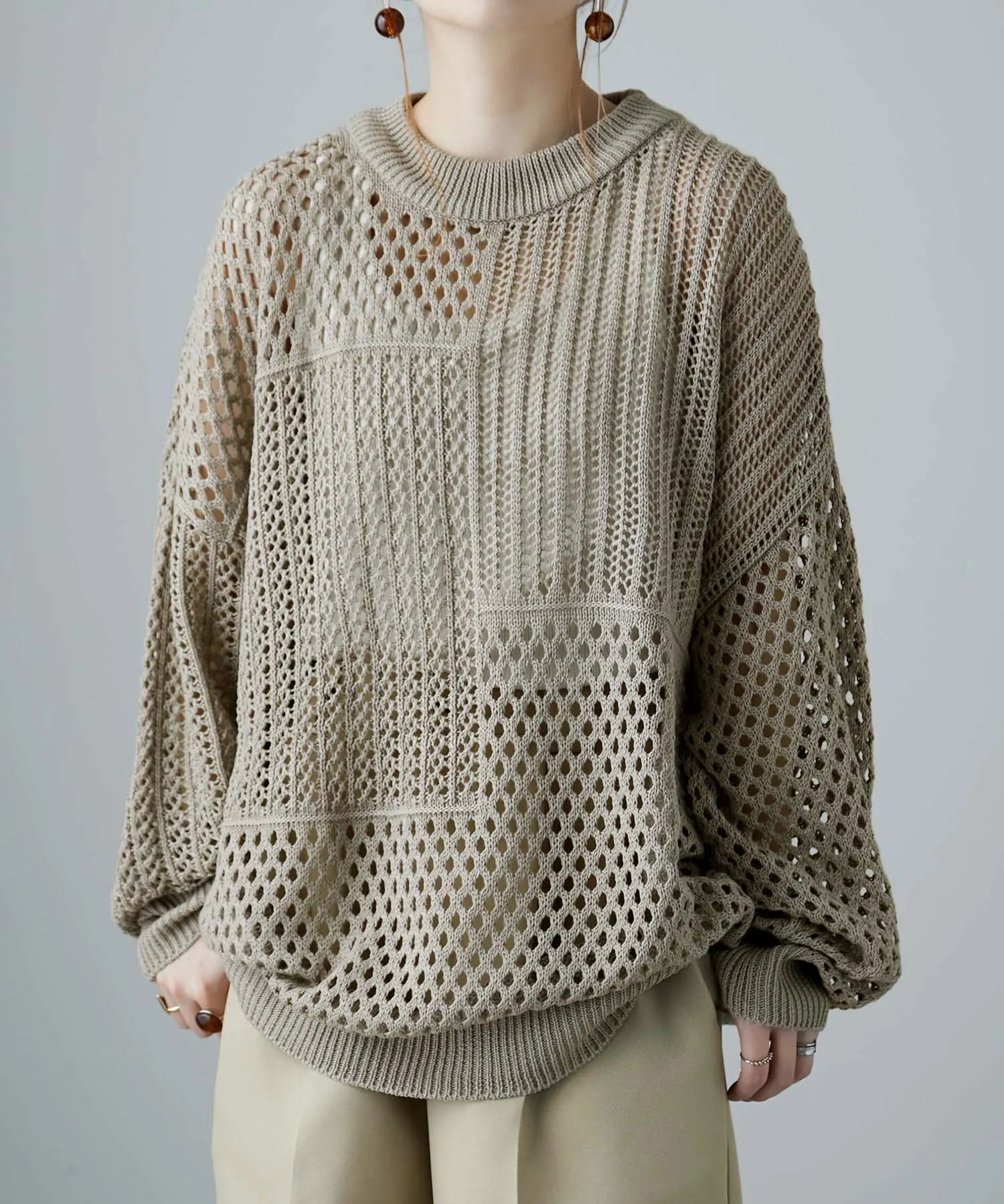 Blocking crochet knit