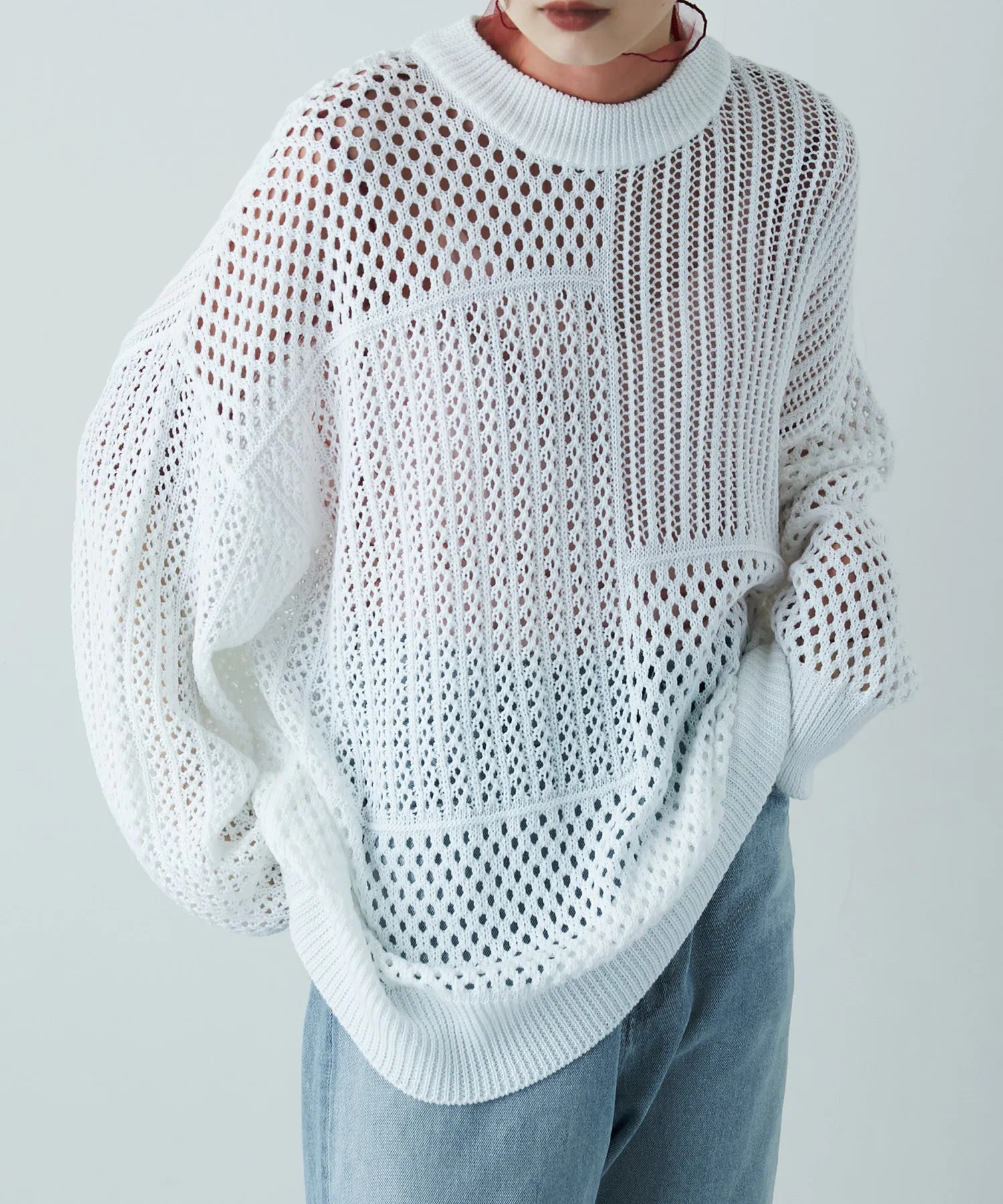 Blocking crochet knit