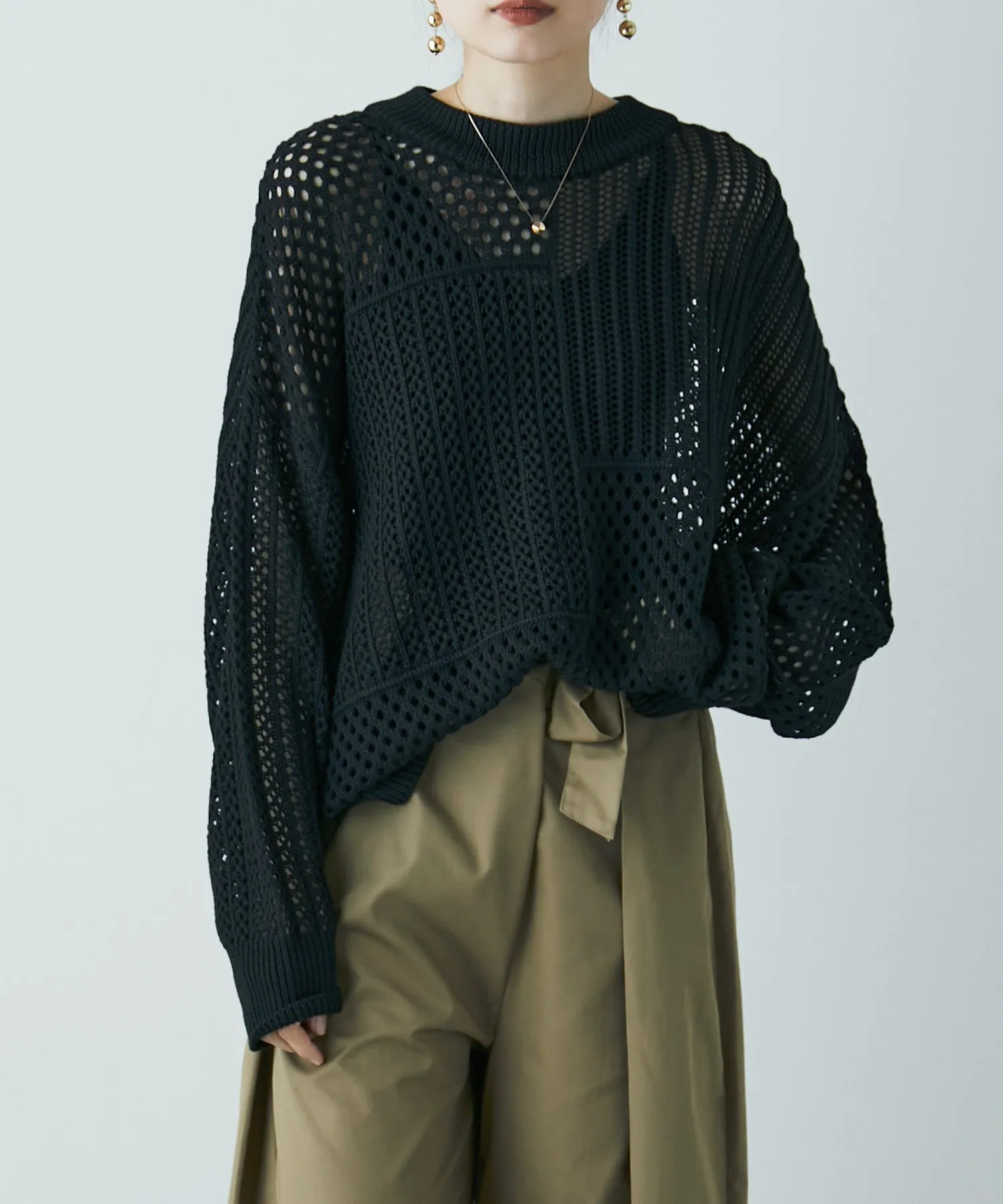 Blocking crochet knit