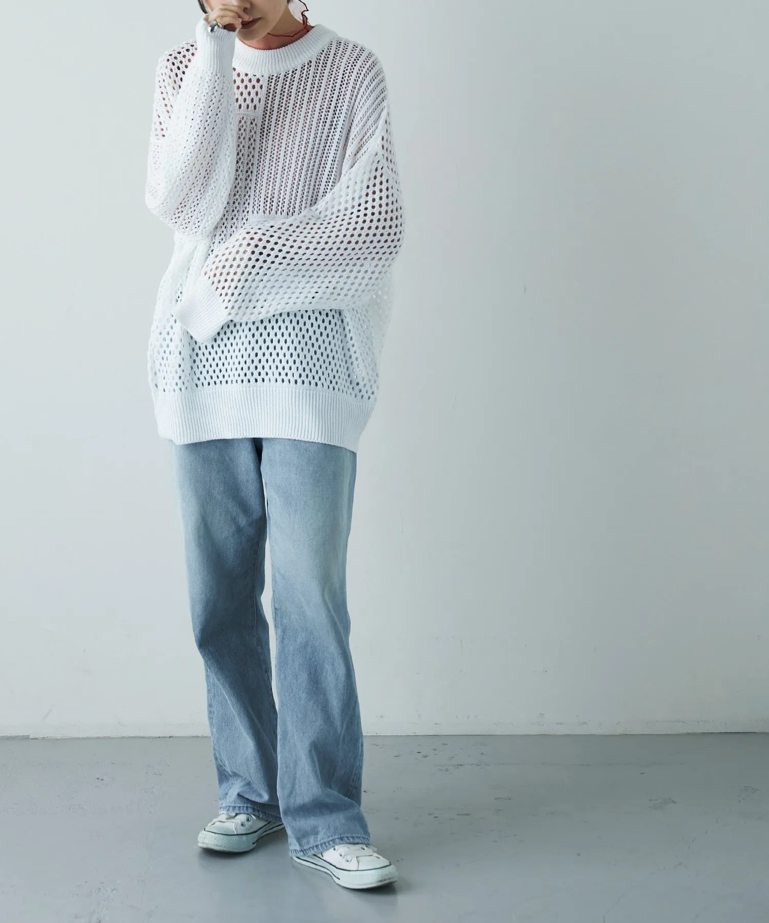 Blocking crochet knit