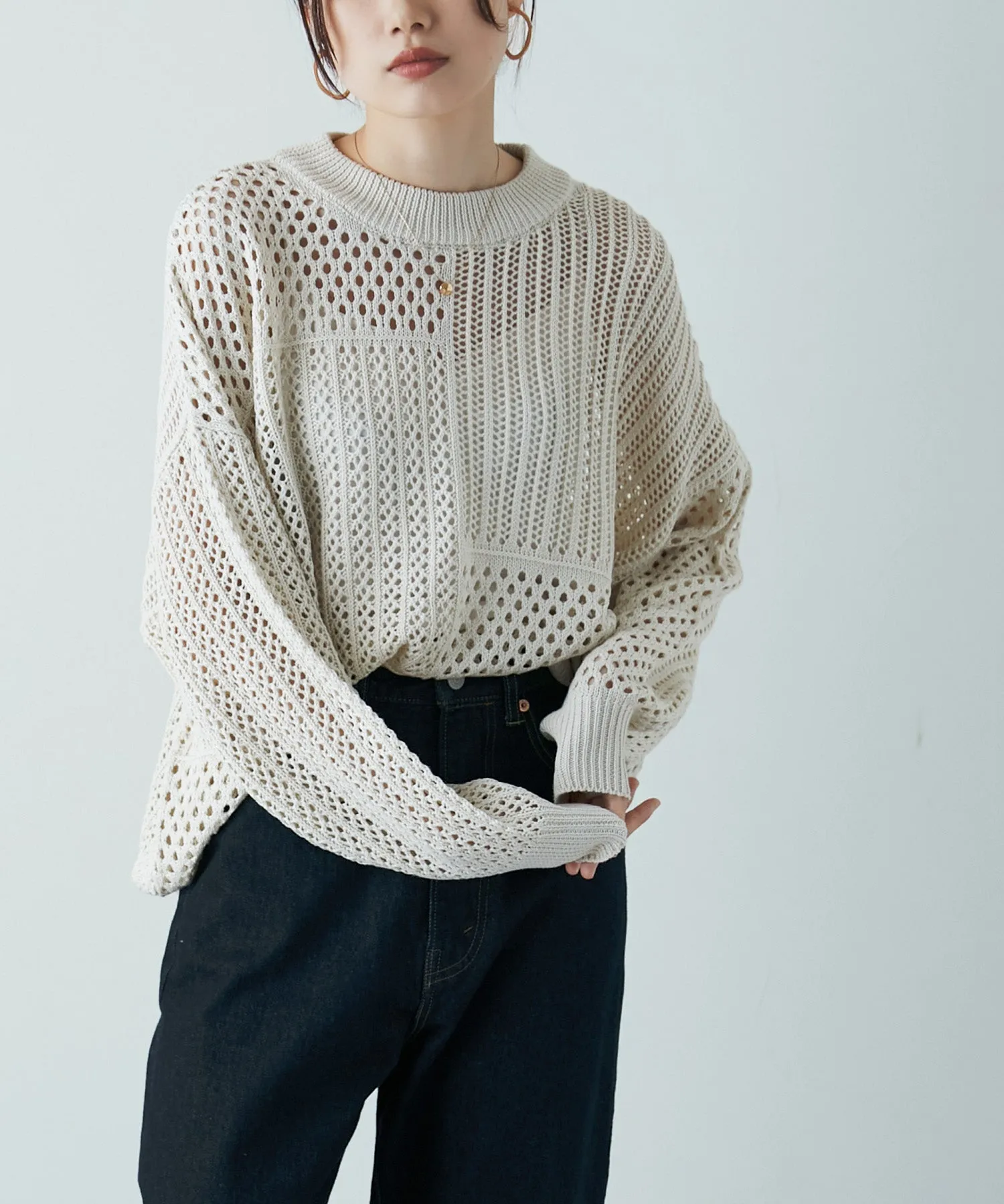 Blocking crochet knit