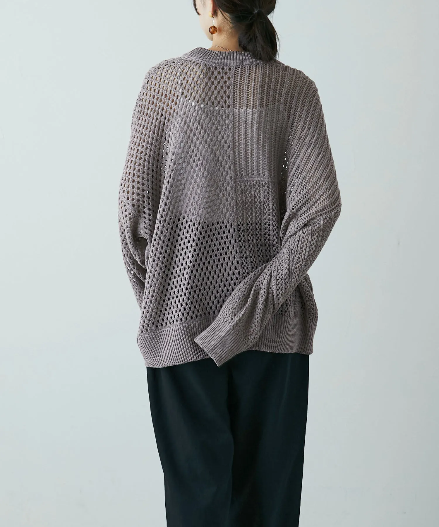 Blocking crochet knit