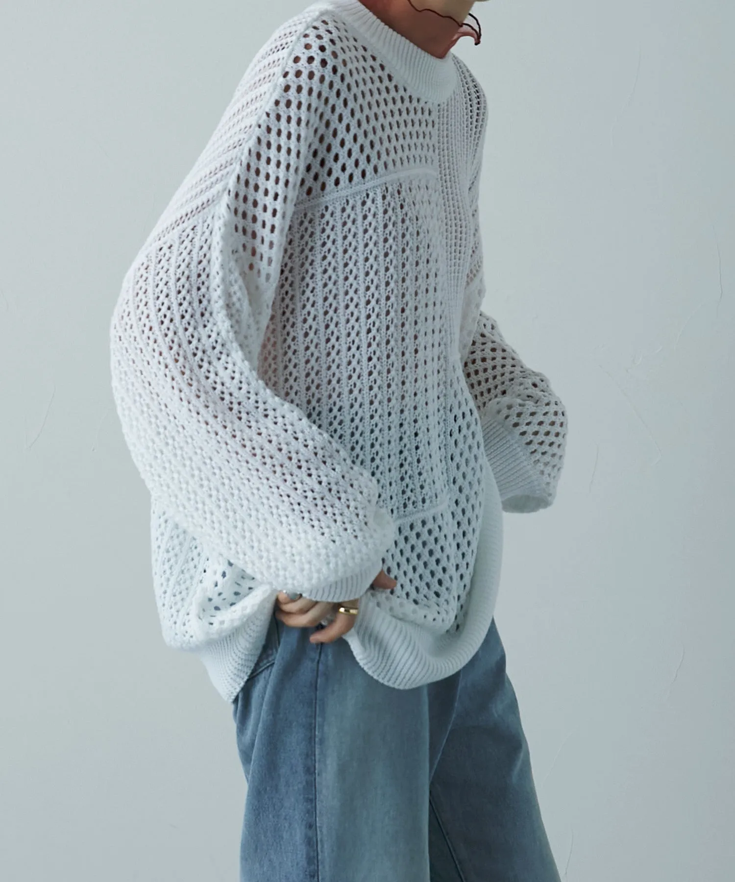 Blocking crochet knit