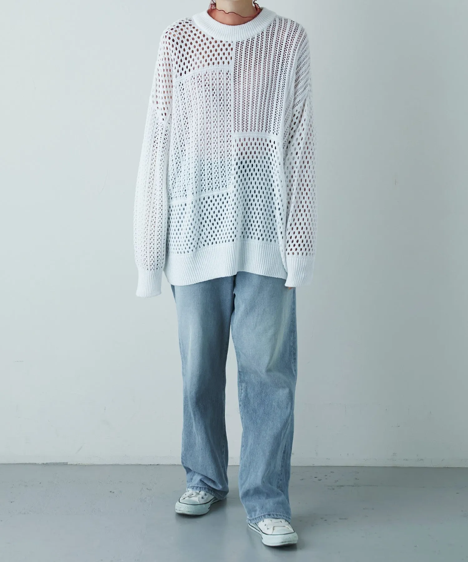 Blocking crochet knit