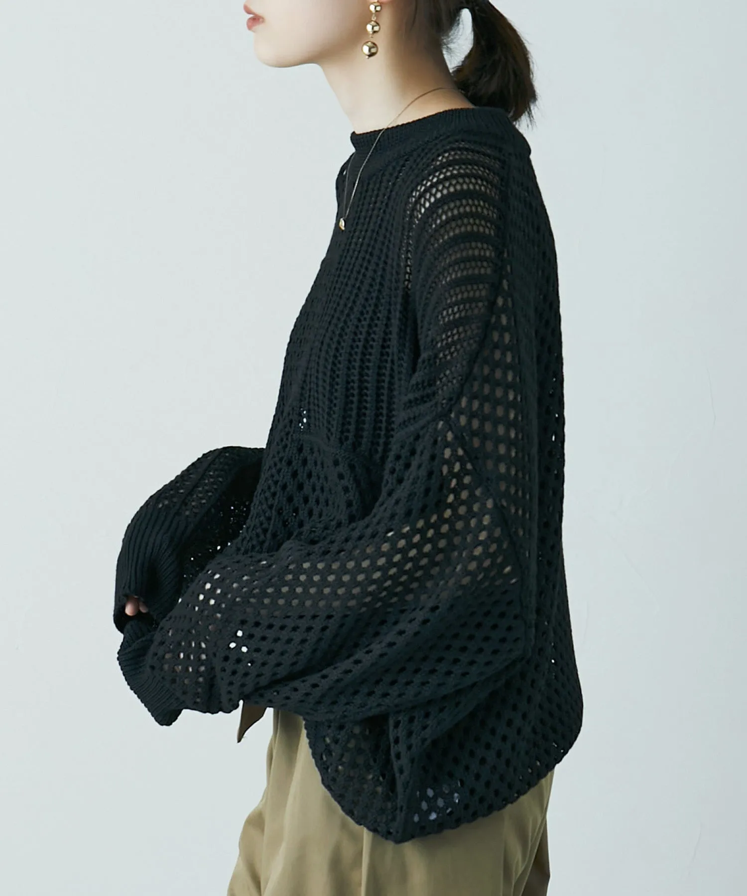 Blocking crochet knit