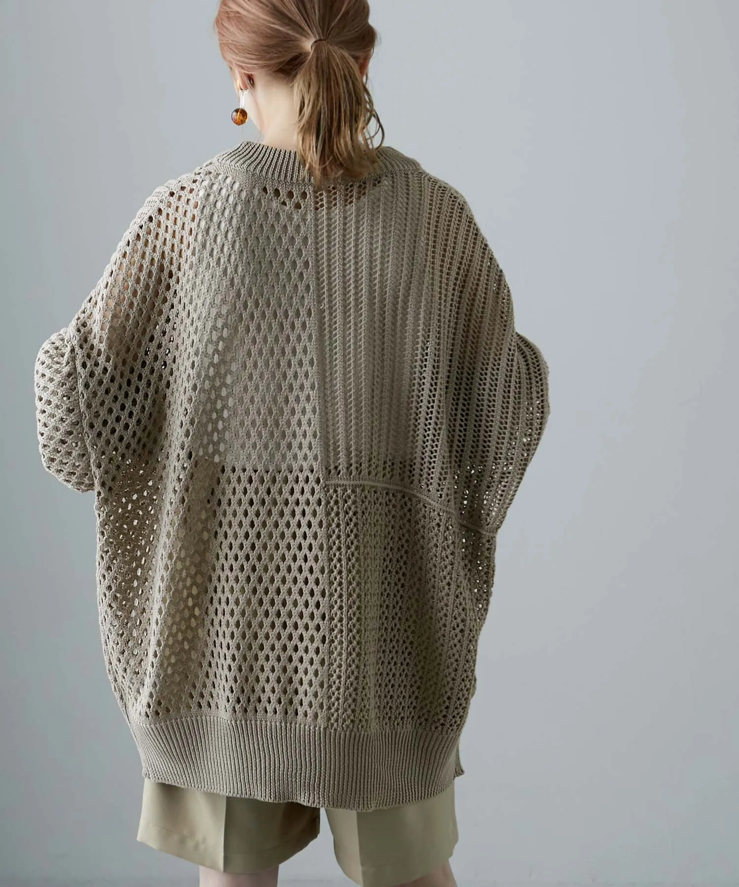 Blocking crochet knit