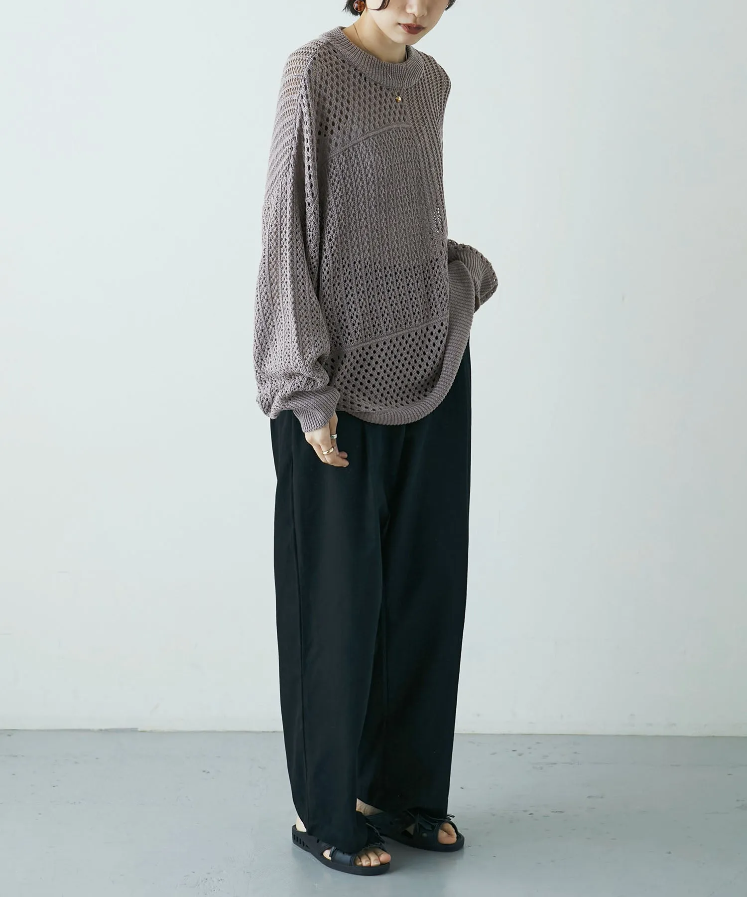 Blocking crochet knit