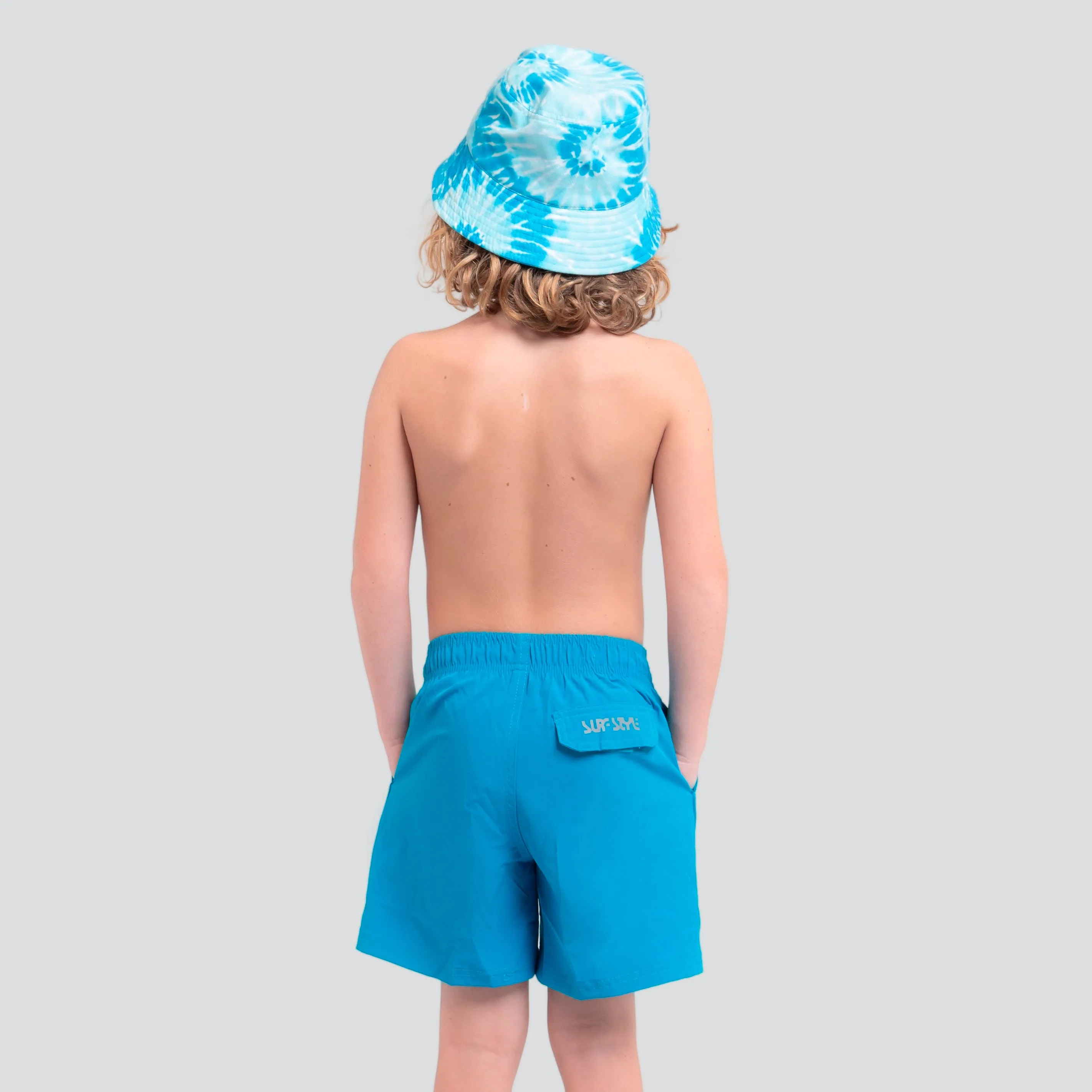 Boys' 4-Way Stretch Volley Swim Shorts