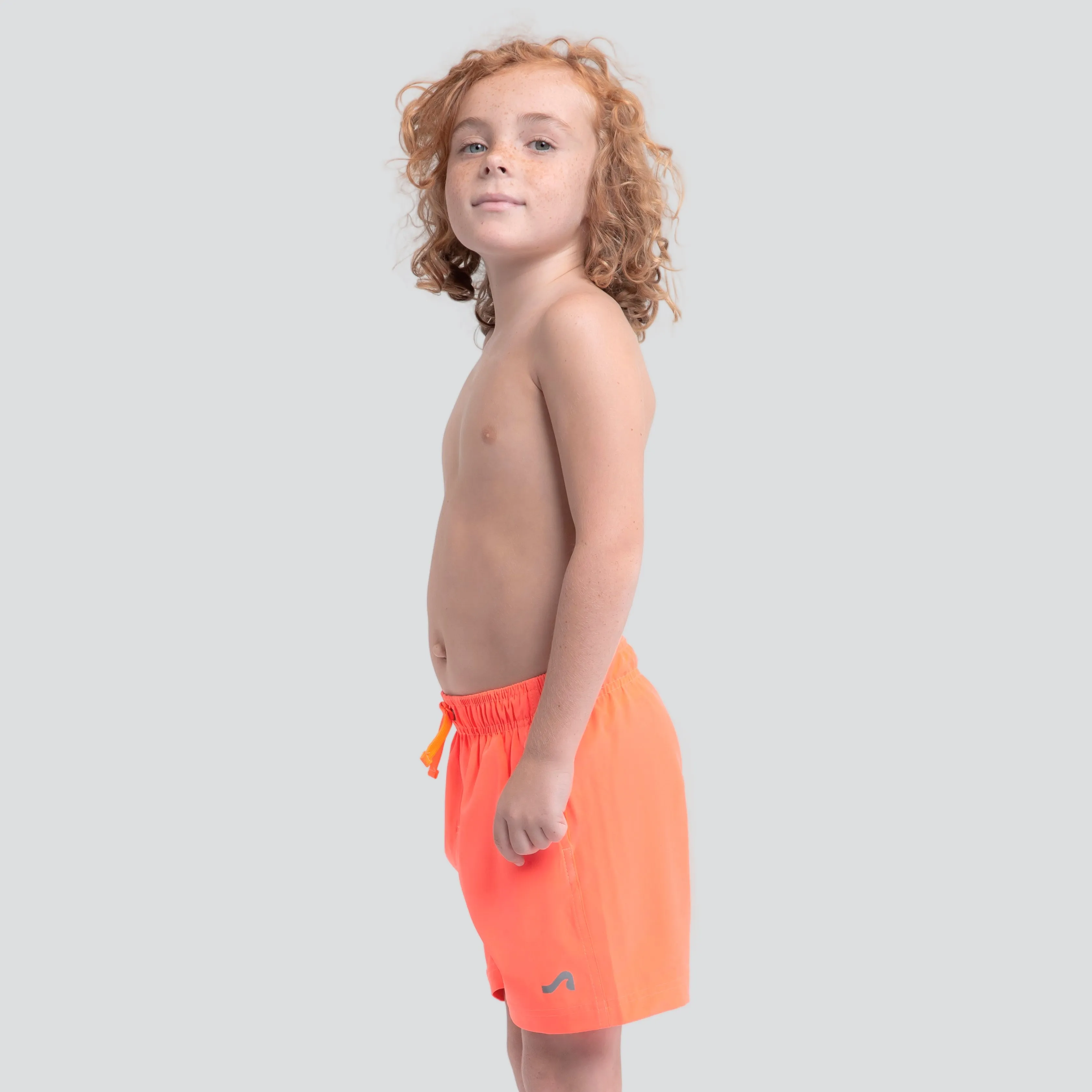 Boys' 4-Way Stretch Volley Swim Shorts
