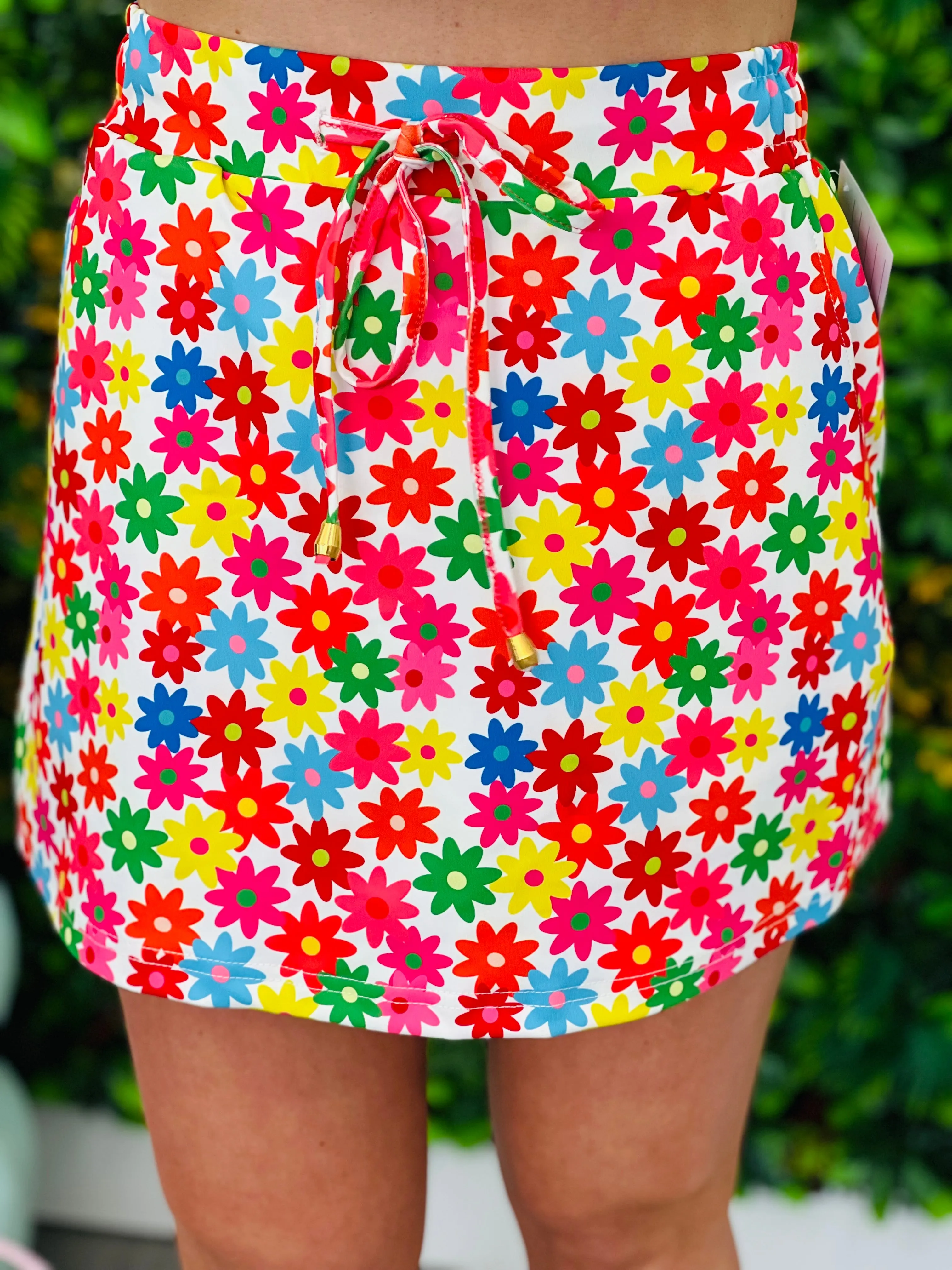 Bright Blooms Floral Skort (Reg & Plus)