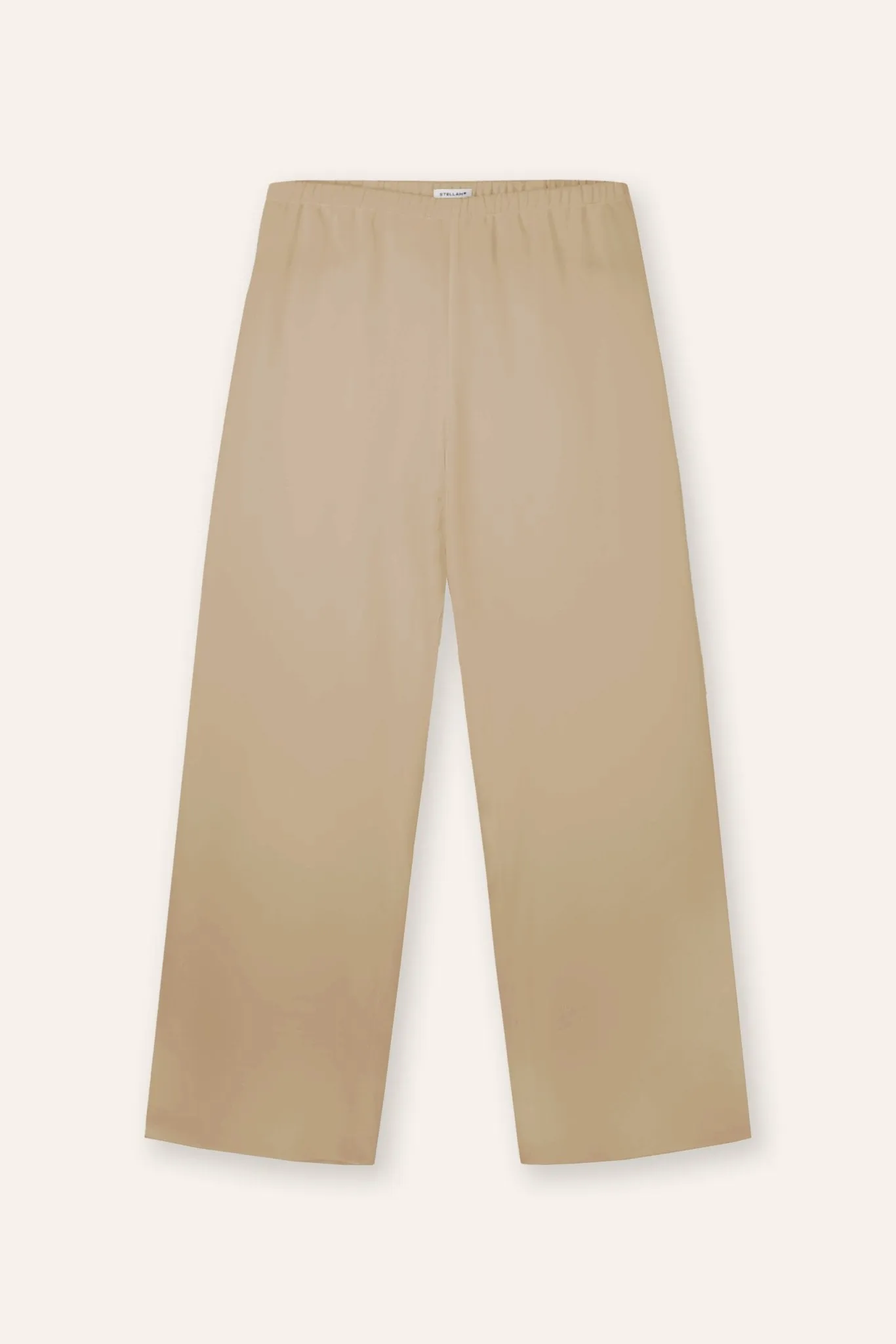 CADY wide-leg pants (Khaki)