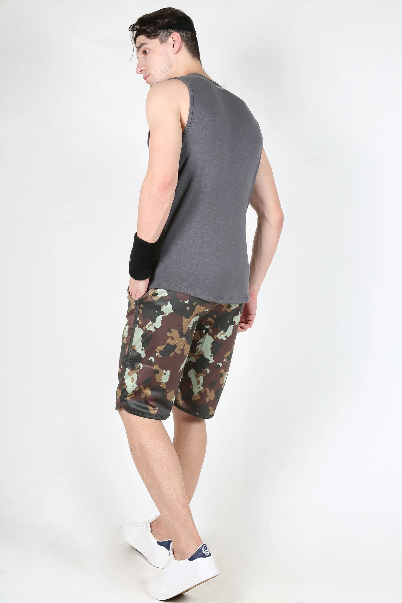 Camouflage Gym Shorts