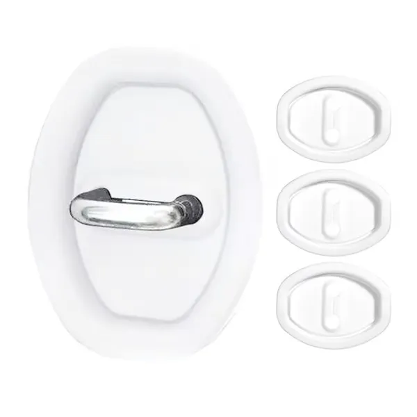Car Door Lock Silicone Cover - Sound Dampening Pad