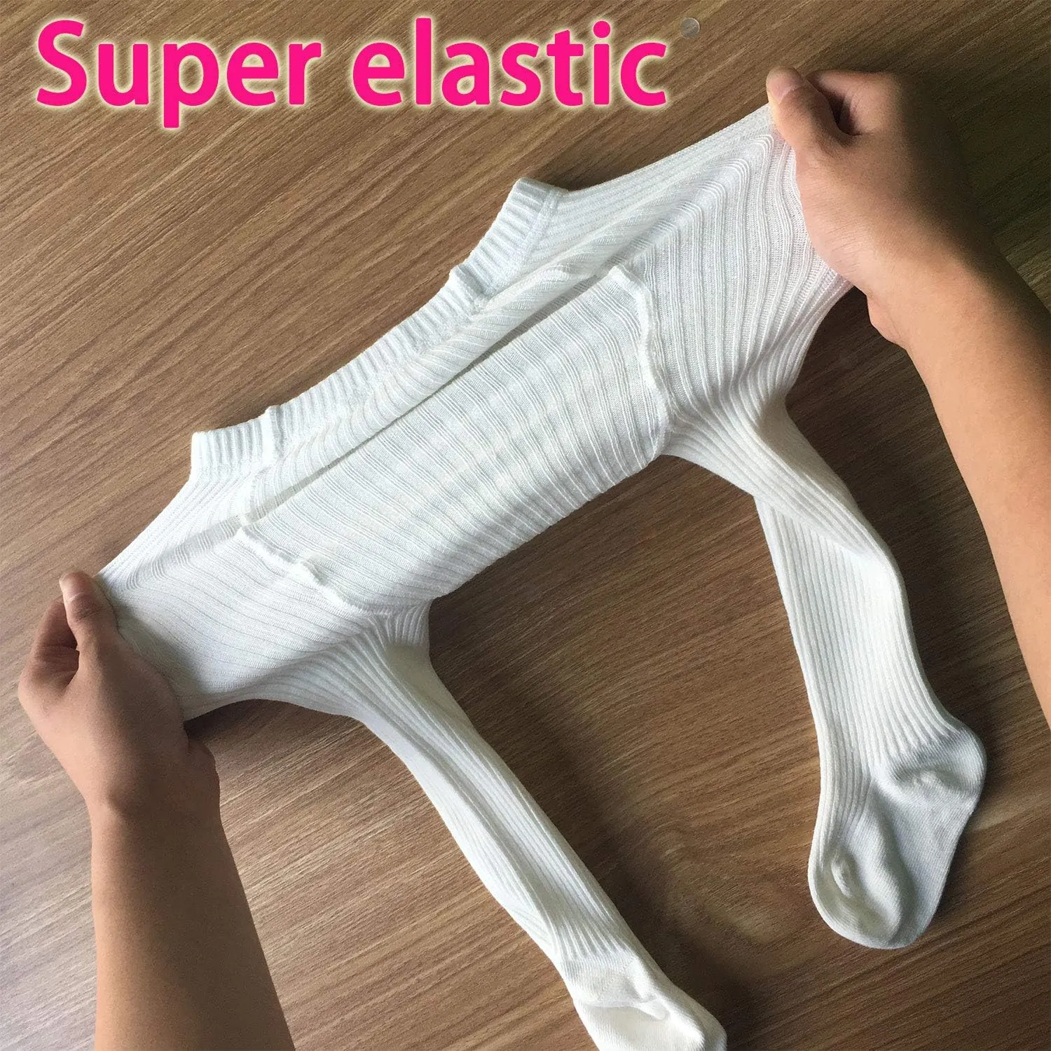 CECORC Baby Girls Tights Toddler Cable Knit Leggings Thick Cotton Infant Stockings Pantyhose 1-10T