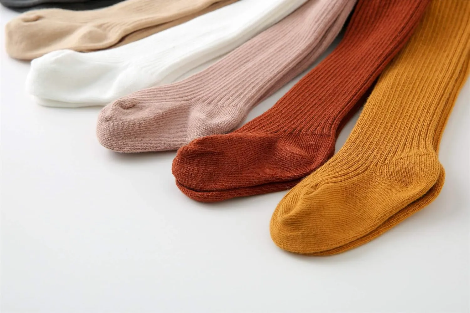 CECORC Baby Girls Tights Toddler Cable Knit Leggings Thick Cotton Infant Stockings Pantyhose 1-10T