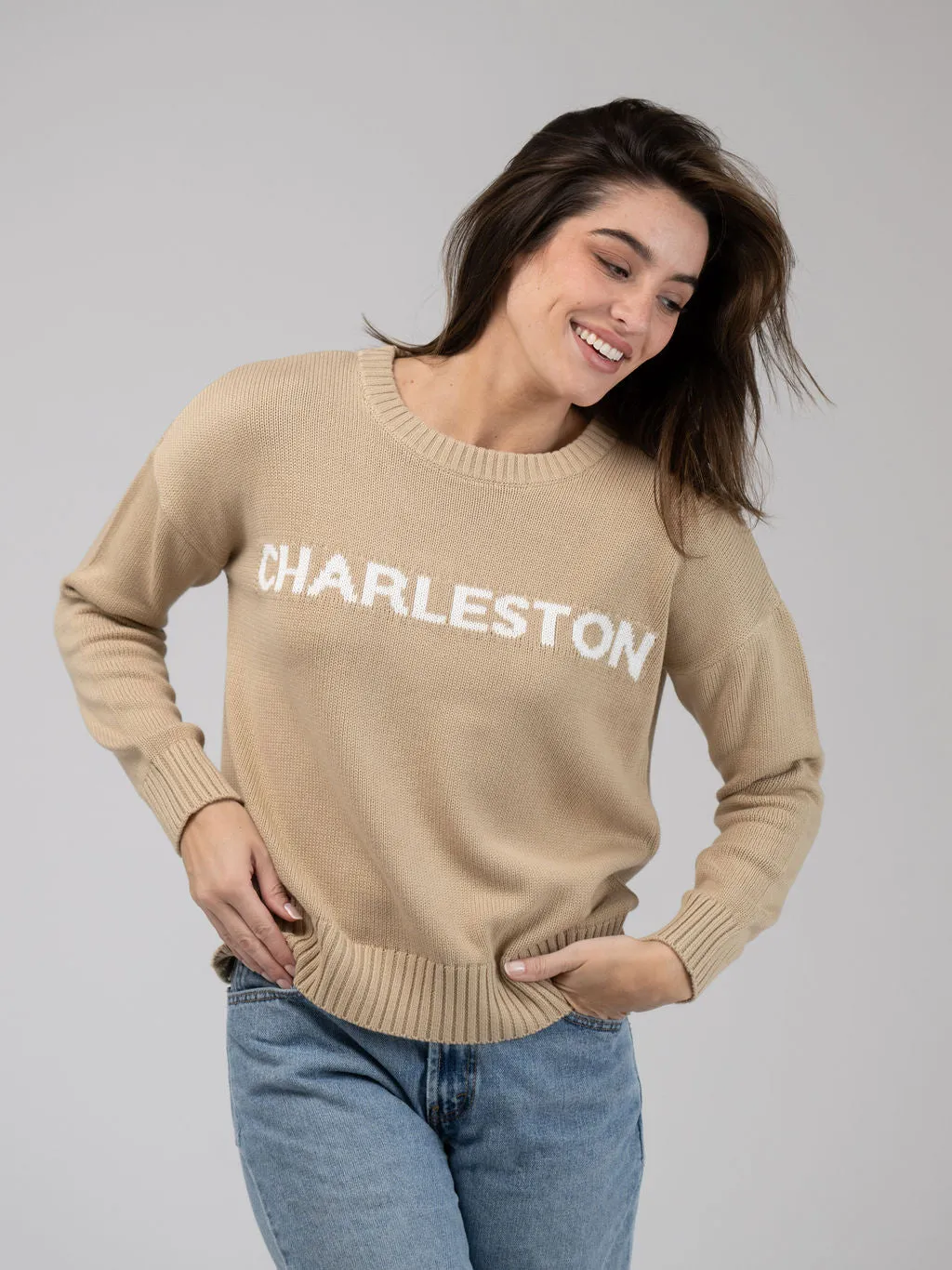 Charleston Sweater in Tan