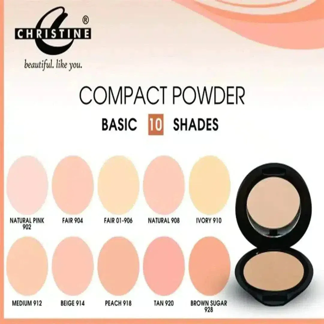 Christine Compact Powder Ivory 910