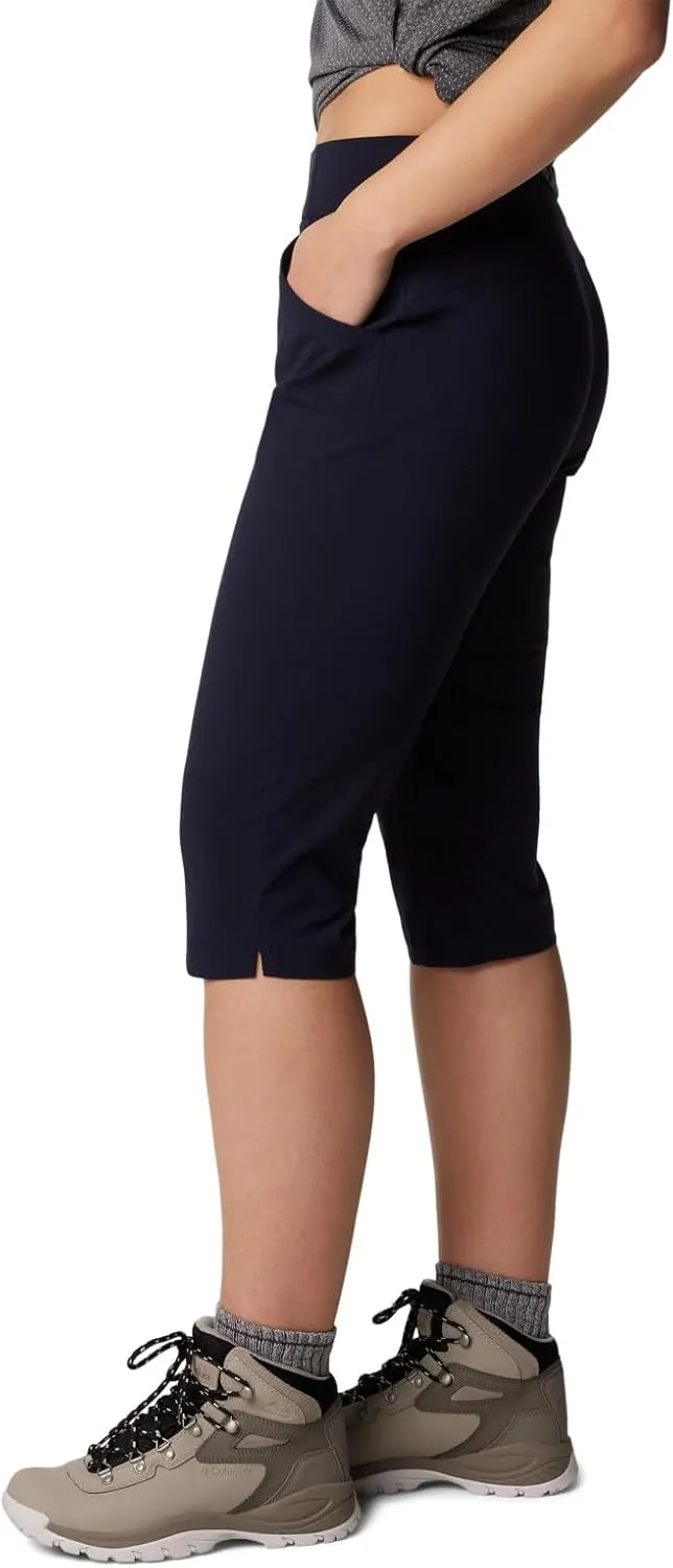 Columbia Women's Anytime Casual Capri, Stain Resistant, Sun Protection