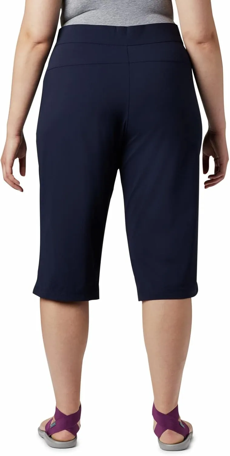 Columbia Women's Anytime Casual Capri, Stain Resistant, Sun Protection